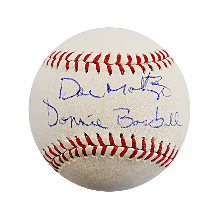 Don Mattingly New York Yankees Autographed Signed Donnie Baseball OMLB Ball (CX Auth)  