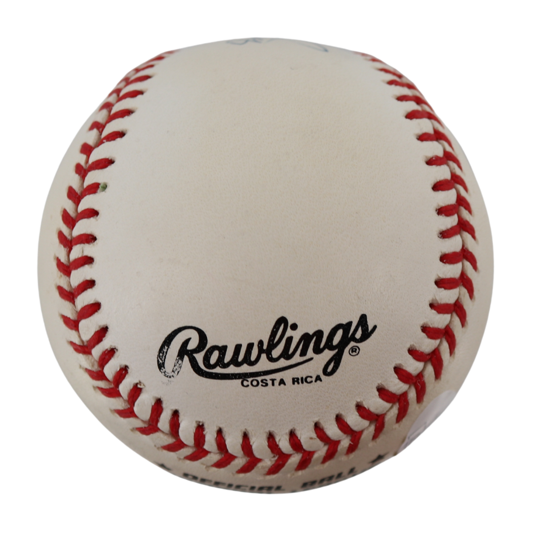 Eddie Mathews Atlanta Braves Autographed Signed Inscribed ONL Baseball JSA COA
