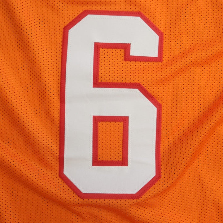 Baker Mayfield Tampa Bay Buccanneers Autographed Orange Custom Jersey JSA COA