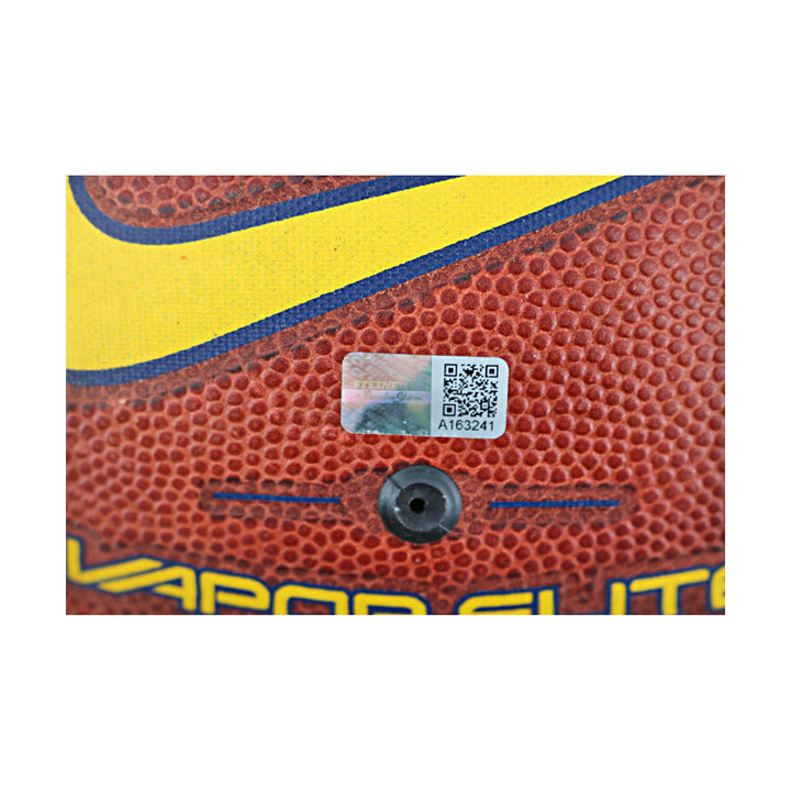 JJ McCarthy University of Michigan Autographed Team Issued Nike Vapor Elite Ball #67 Football (CX Auth)