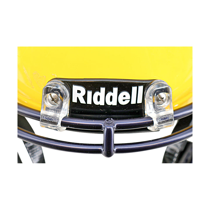 JJ McCarthy University of Michigan Autographed Riddell Full Size Authentic Speed Helmet (Beckett Auth)