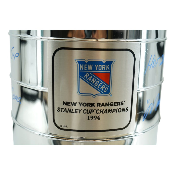 Mark Messier New York Rangers Autographed Multi Inscribed Replica Stanley Cup Trophy CX Auth