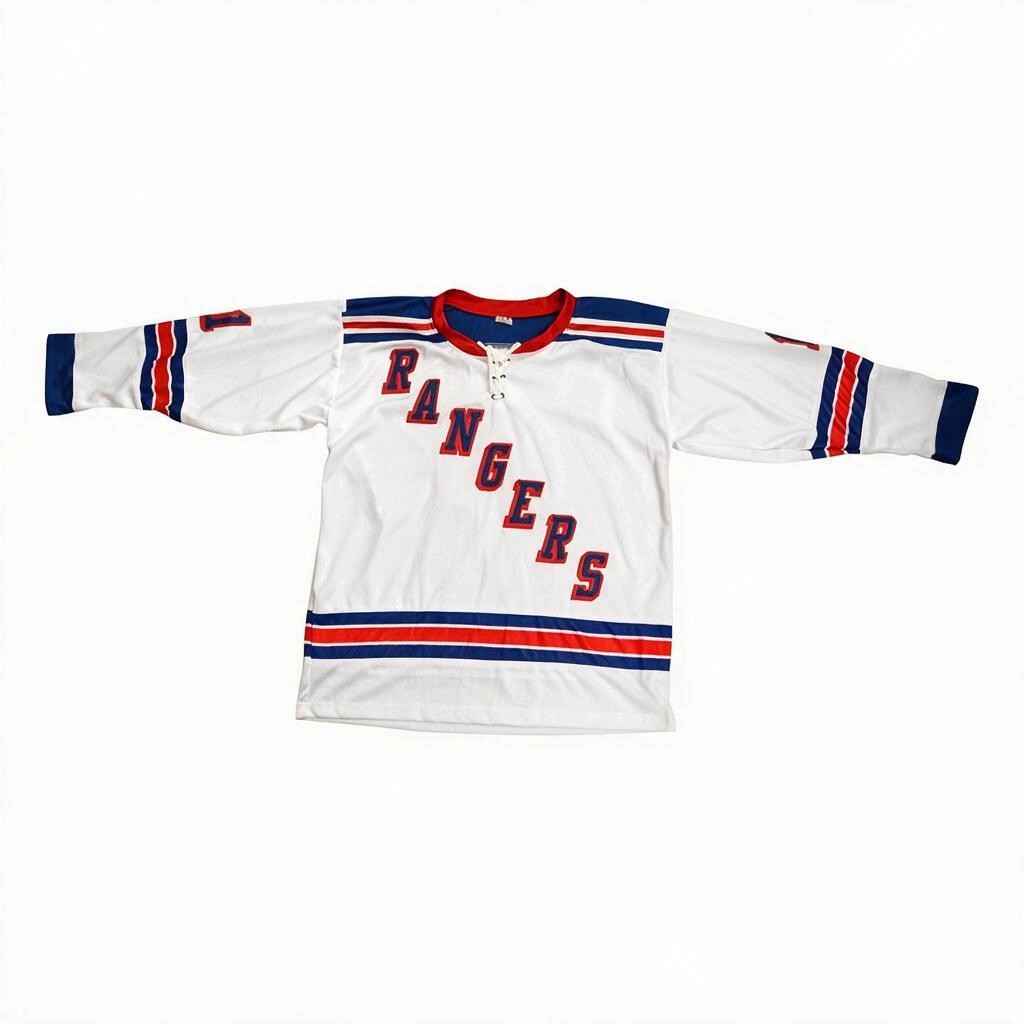 Mark Messier New York Rangers Autographed Inscribed 94 Cup White Pro Style Jersey CX Auth