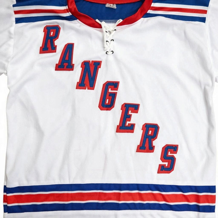 Mark Messier New York Rangers Autographed Inscribed 94 Cup White Pro Style Jersey CX Auth