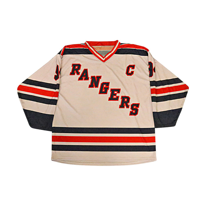 Mark Messier New York Rangers Autographed Signed Custom Dri Fit #94 Stanley Cup Jersey (CX Auth)