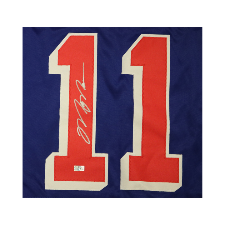 Mark Messier New York Rangers Autographed Signed Pro Style Blue Jersey
