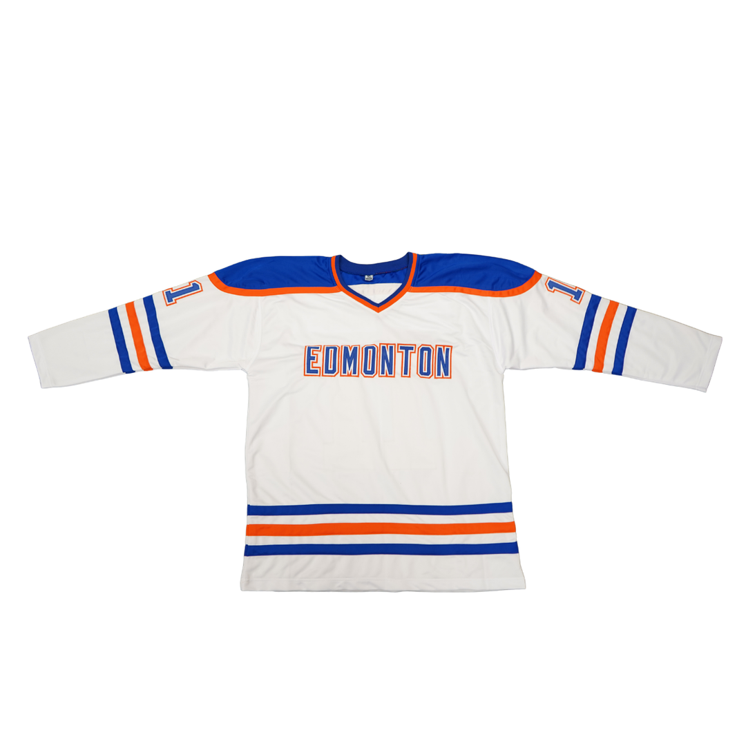 Mark Messier Edmonton Oilers Autographed Signed Pro Style White Jersey (CX Auth)