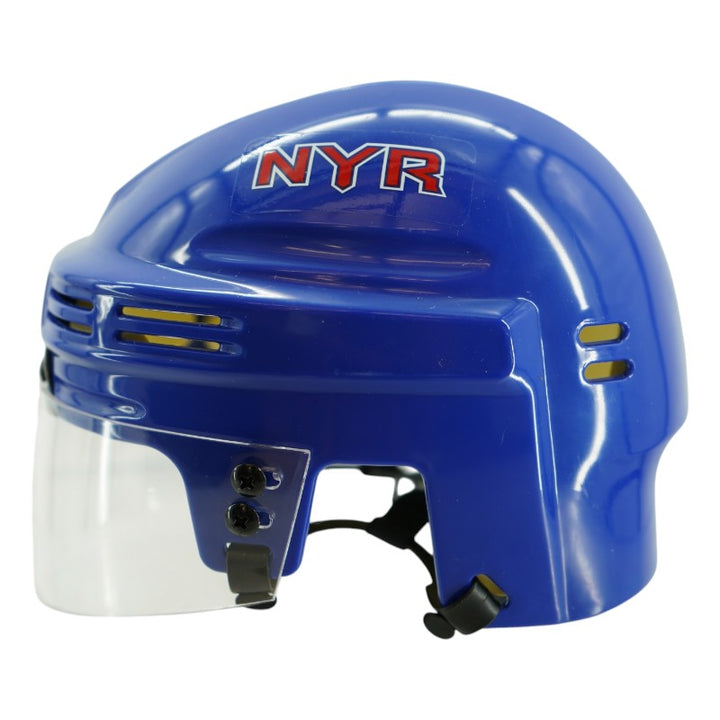 Mark Messier New York Rangers Autographed Inscribed HOF 07 Mini Helmet CX Auth