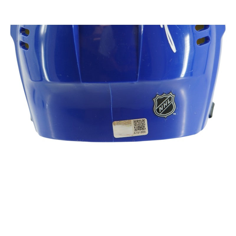 Mark Messier New York Rangers Autographed Inscribed HOF 07 Mini Helmet CX Auth