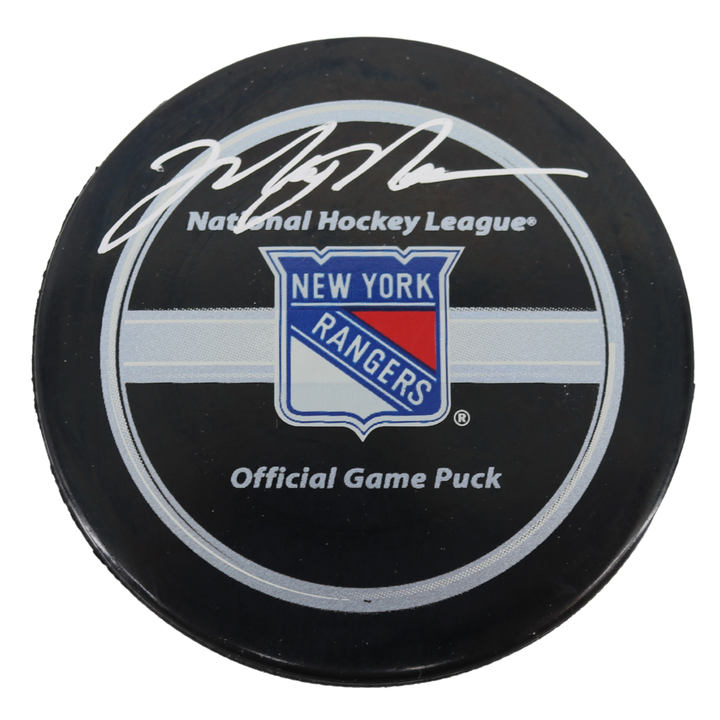 Mark Messier New York Rangers Autographed Signed Official Rangers Game Puck