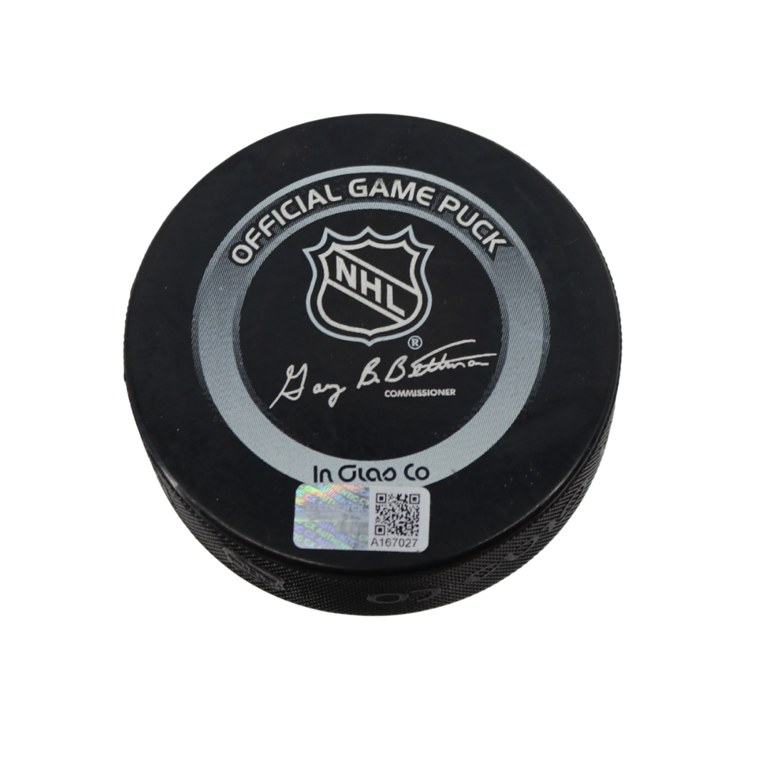 Mark Messier New York Rangers Autographed Signed Official Rangers Game Puck - B