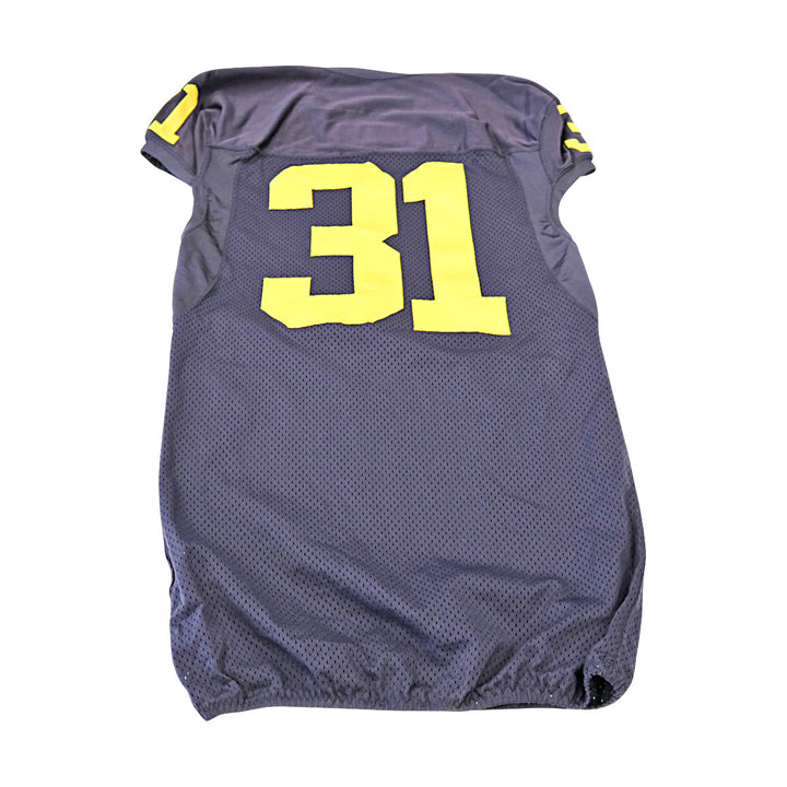 Michigan Wolverines Team Issued 2013 Black Jersey #31 Jersey (Size: 44) 