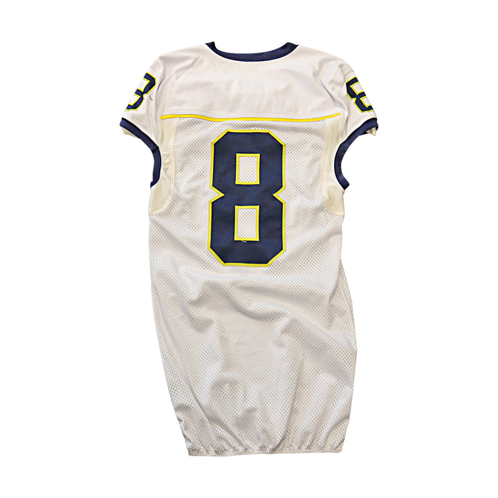 Michigan Wolverines Team Issued 2013 #8 Away Jersey (Size 42)