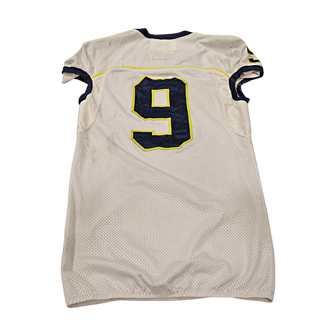 Michigan Wolverines Team Issued 2013 #9 Away Jersey (Size 44)