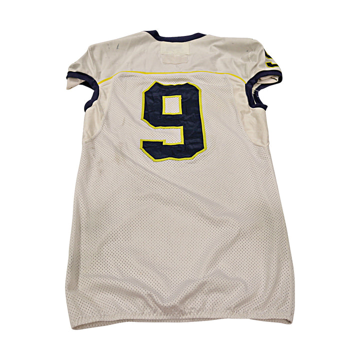 Michigan Wolverines Team Issued 2013 #9 Away Jersey (Size 44)