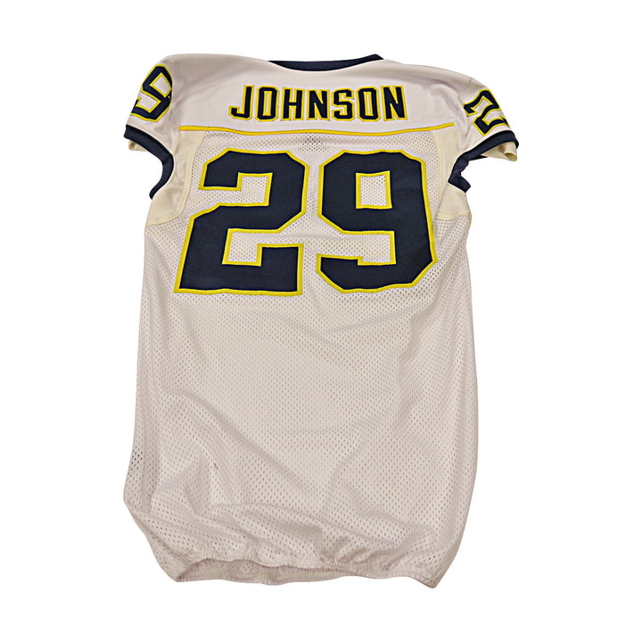 Drake Johnson Michigan Wolverines Team Issued 2013 #29 Away Jersey (Size 44)