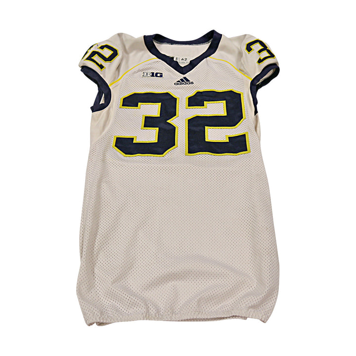 Shaun Austin Michigan Wolverines Team Issued 2013 #32 Away Jersey (Size 42)