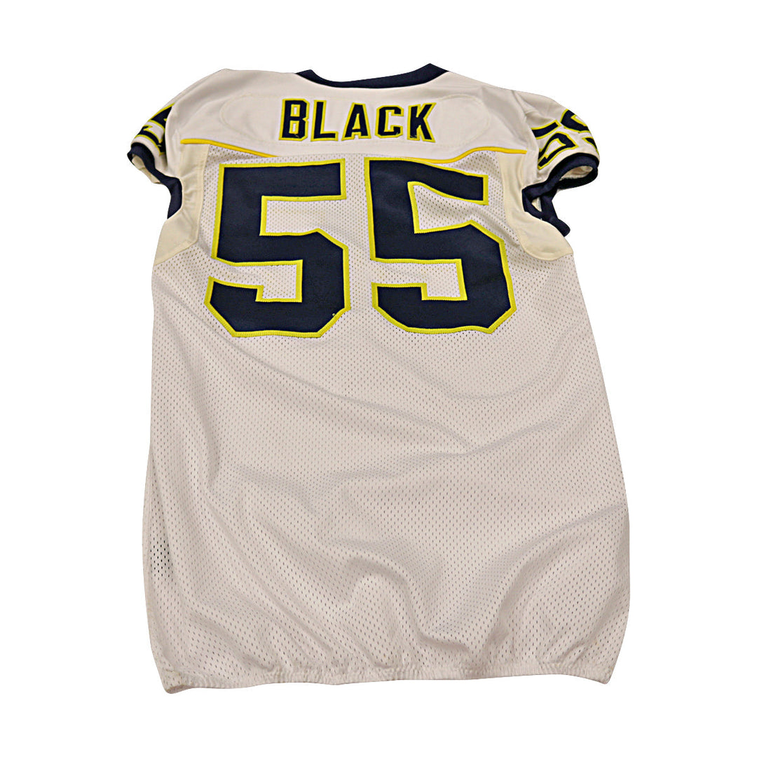 Jibreel Black Michigan Wolverines Team Issued 2013 #55 Away Jersey (Size 48)