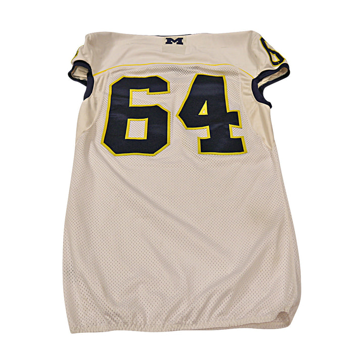 Michigan Wolverines Team Issued 2013 #64 Away Jersey (Size 46)