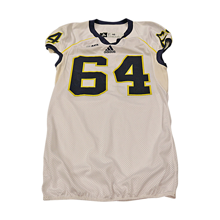 Michigan Wolverines Team Issued 2013 #64 Away Jersey (Size 46)