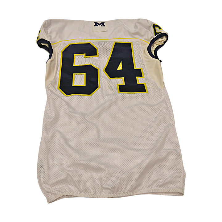 Michigan Wolverines Team Issued 2013 #64 Away Jersey (Size 46)