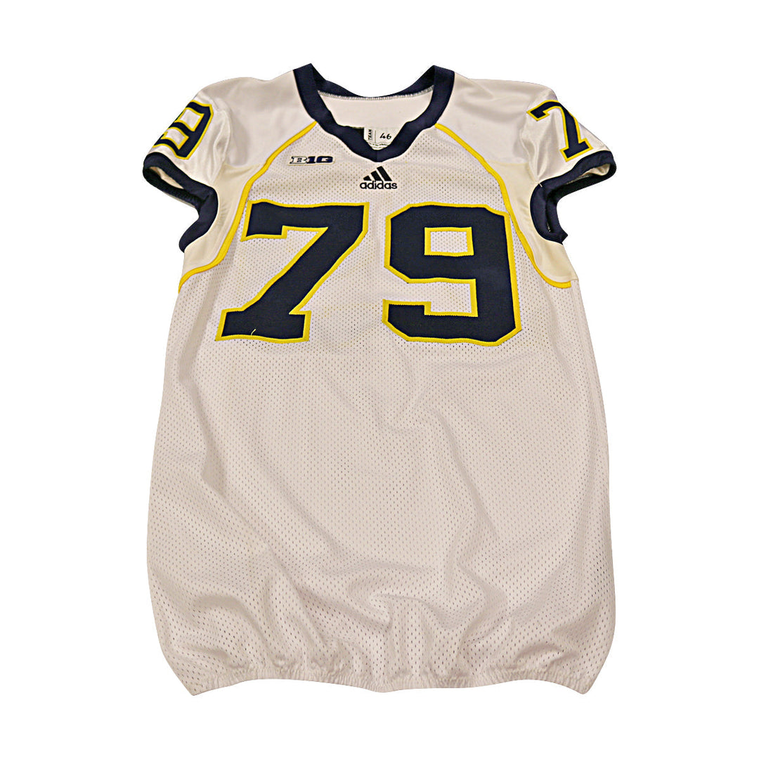 Michigan Wolverines Team Issued 2013 #79 Away Jersey (Size 46)