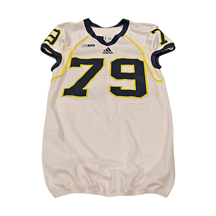 Michigan Wolverines Team Issued 2013 #79 Away Jersey (Size 46)