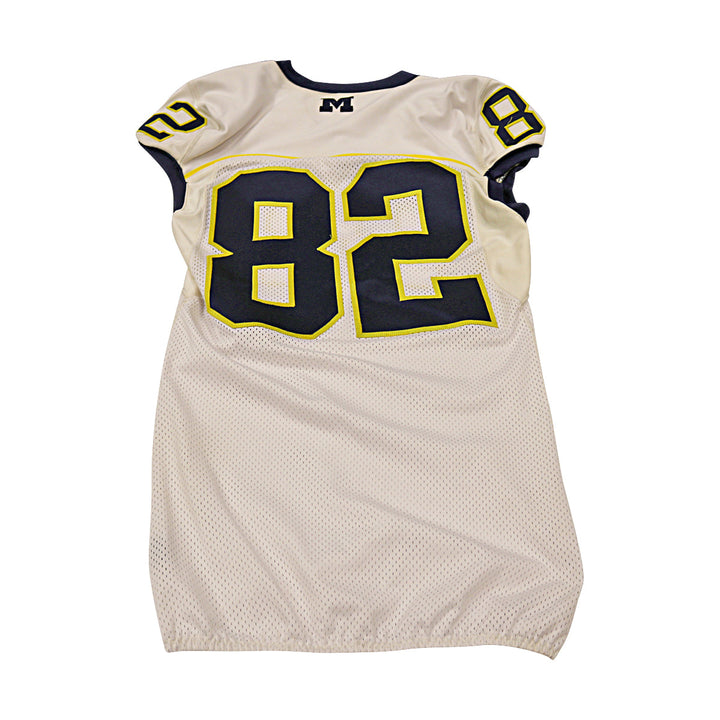 Michigan Wolverines Team Issued 2013 #82 Away Jersey (No Size)