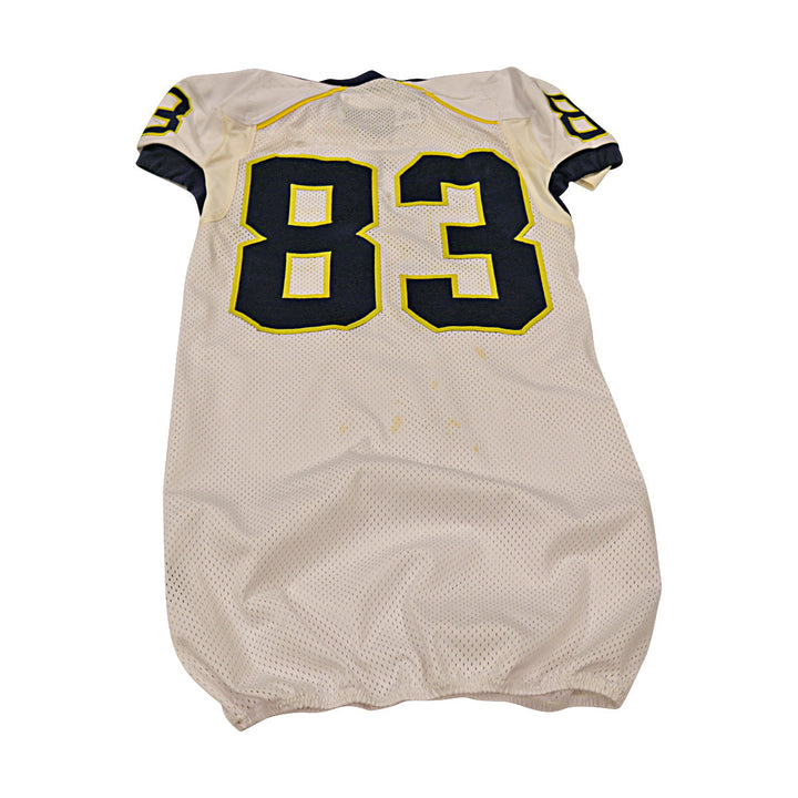 Michigan Wolverines Team Issued 2013 #83 Away Jersey (Size 44)