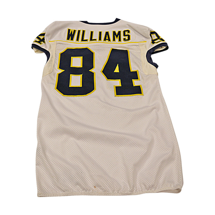 A.J Williams Michigan Wolverines Team Issued 2013 #84 Away Jersey (Size 48)
