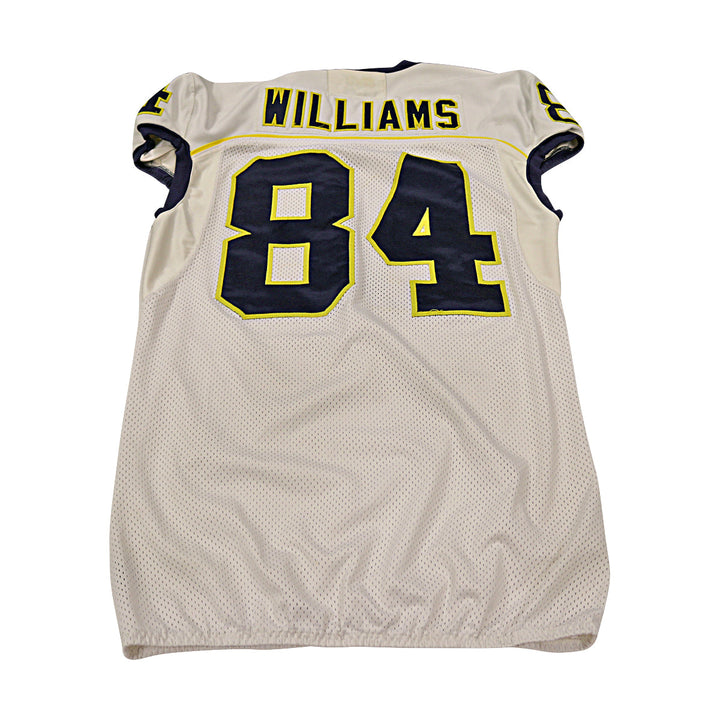 A.J Williams Michigan Wolverines Team Issued 2013 #84 Away Jersey (Size 48)