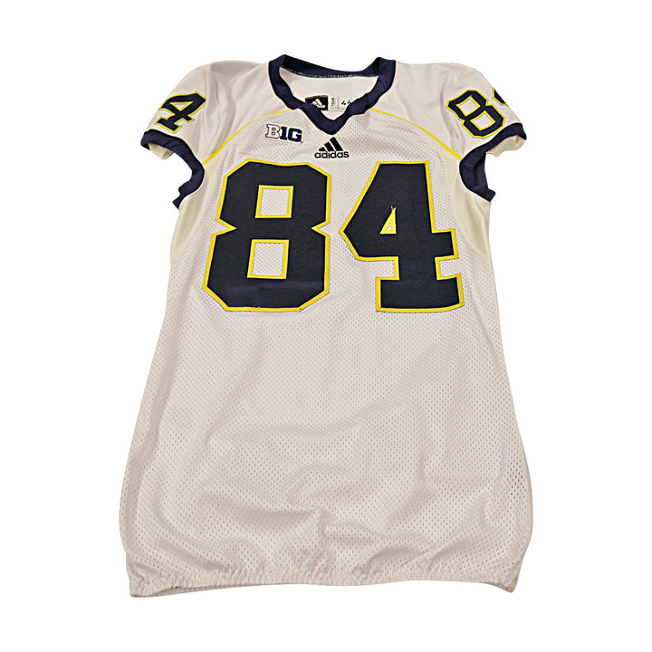 Michigan Wolverines Team Issued 2013 #84 Away Jersey (Size 44)
