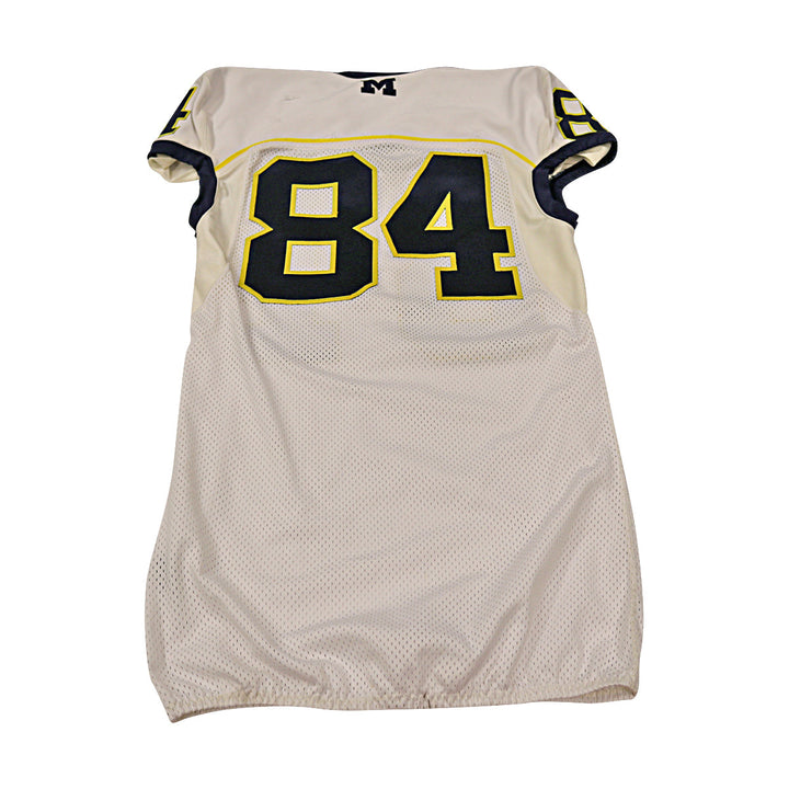 Michigan Wolverines Team Issued 2013 #84 Away Jersey (Size 44)