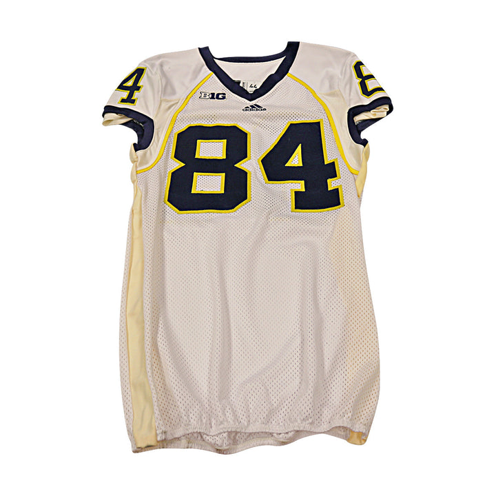 Michigan Wolverines Team Issued 2013 #84 Away Jersey (Size 48)
