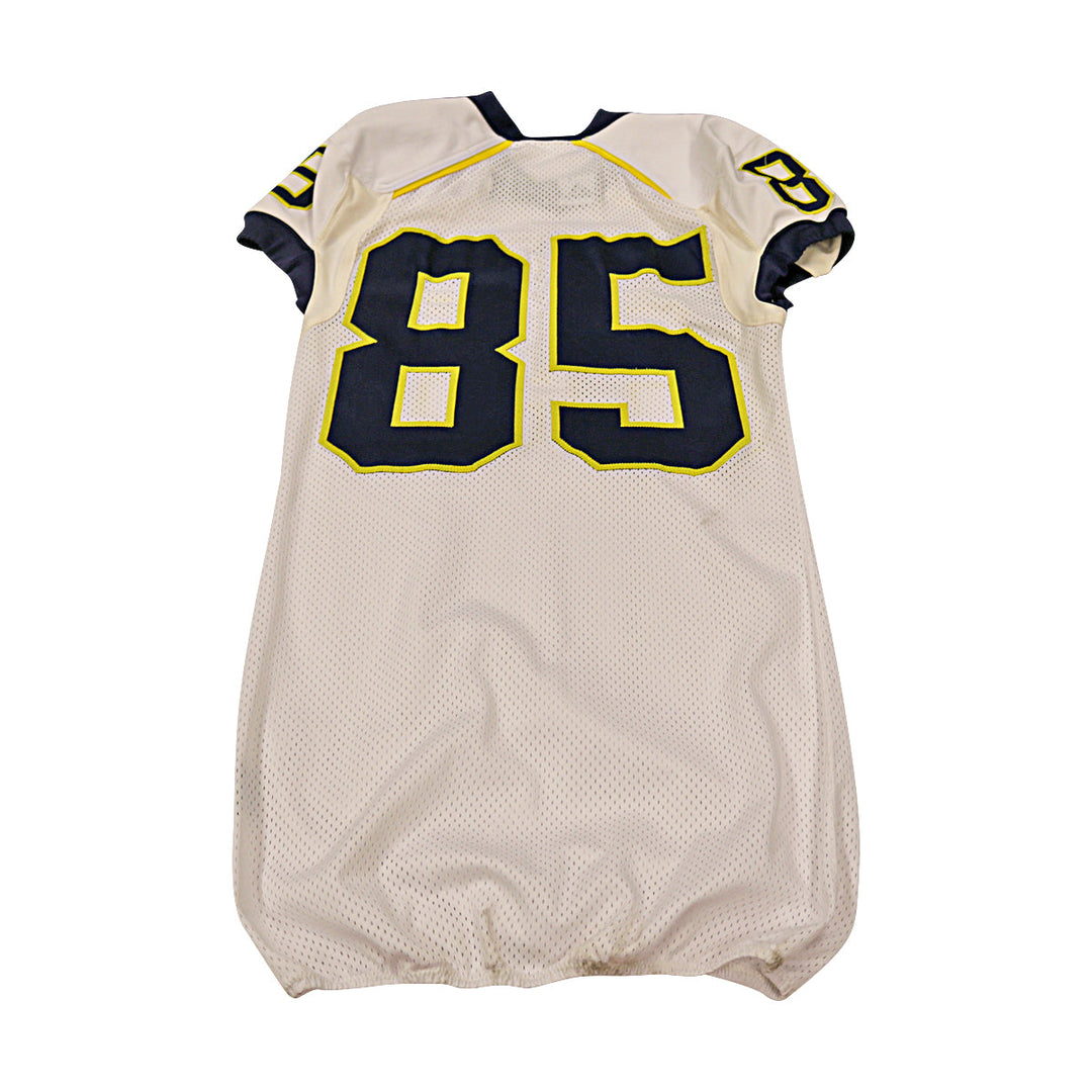 Michigan Wolverines Team Issued 2013 #85 Away Jersey (Size 42)