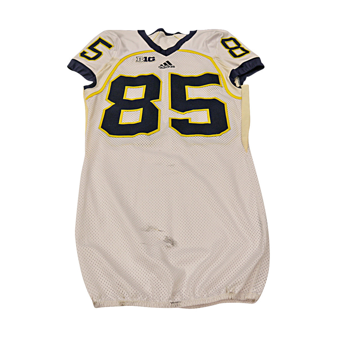 Michigan Wolverines Team Issued 2013 #85 Away Jersey (Size 38)