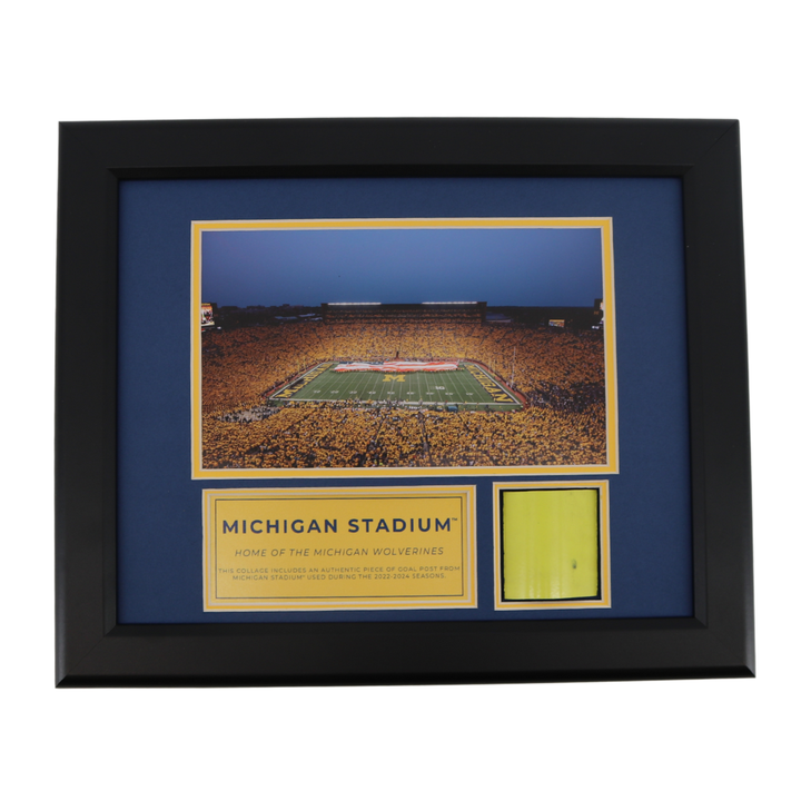 Michigan Wolverines Authentic 2022-2024 Used 2 inch Big House Goalpost Frame