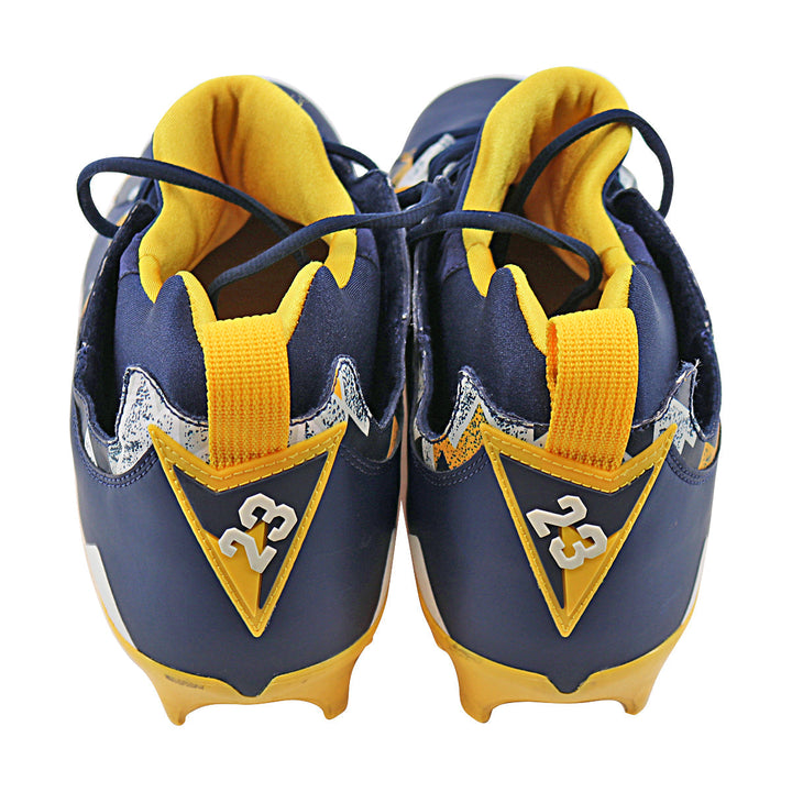 Michigan Wolverines Team Issued Jordan 7 Size 11.5 Player Exclusive Cleats