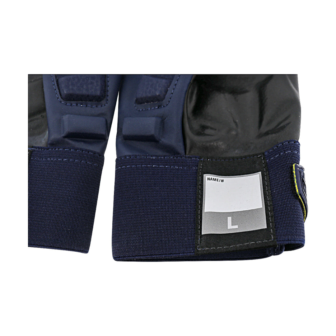 Jordan Brand Hyberbeast 2.0 CLG Michigan Wolverines Blue Gloves Size: L  PGF979