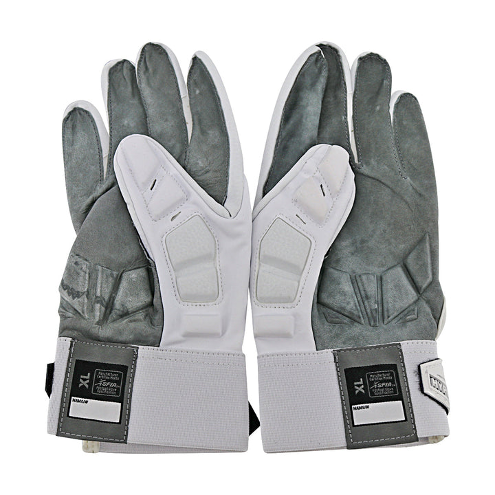 Jordan Brand Hyperbeast Leather Michigan Wolverines White Gloves Size: XL Style 469