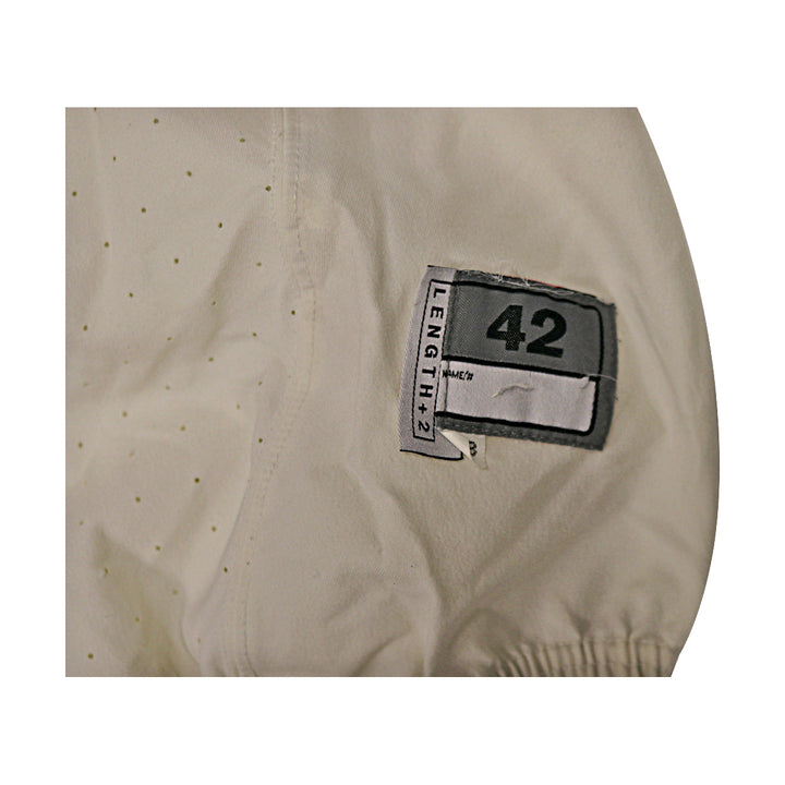 Michigan University #12 2016 Practice Used White Jordan Brand Jersey