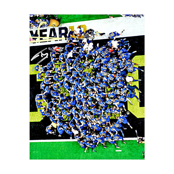 TJ Guy Michigan Wolverines Autographed Signed 8x10 Photo (CX Champions Circle LOA)