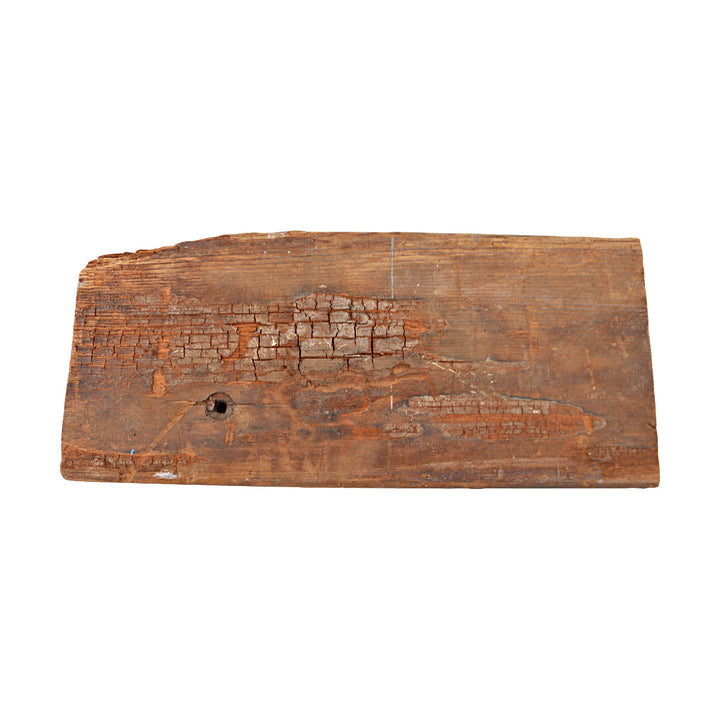 Original 1927 Michigan Stadium Wooden Bleacher Seat Piece 7x16