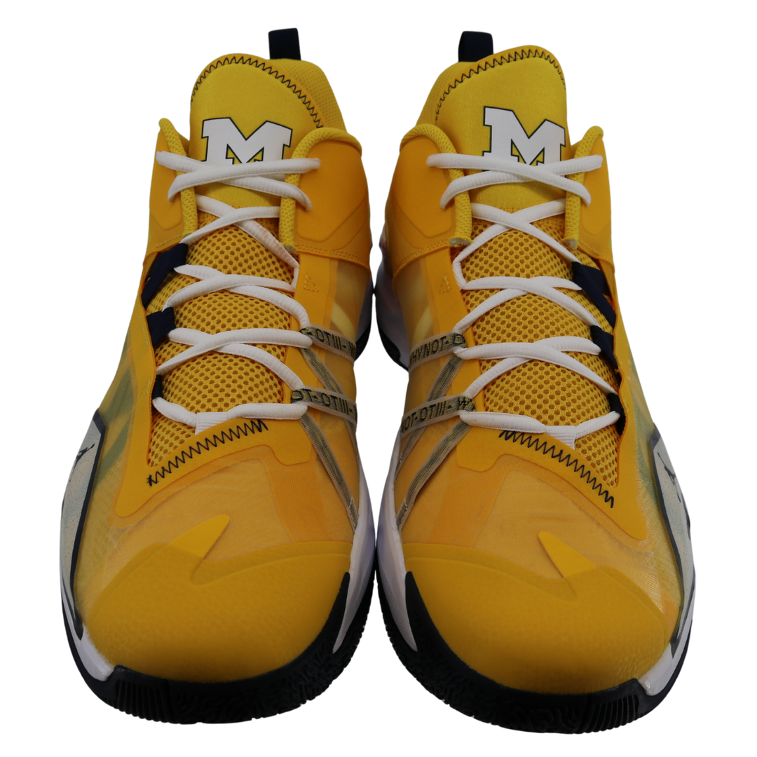 Nike Air Jordan 1 Take 3 Michigan Wolverines P Amarillo Yellow