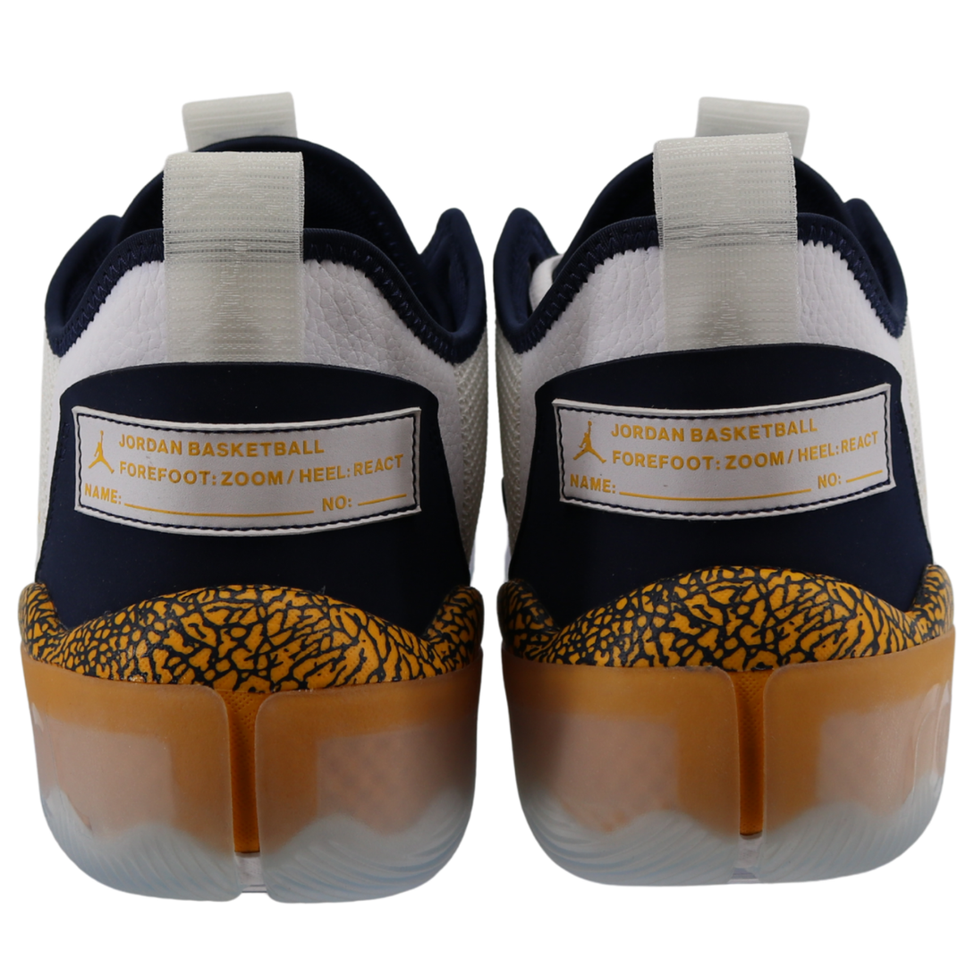 Nike Air Jordan React Elevation Low Michigan Wolverines White