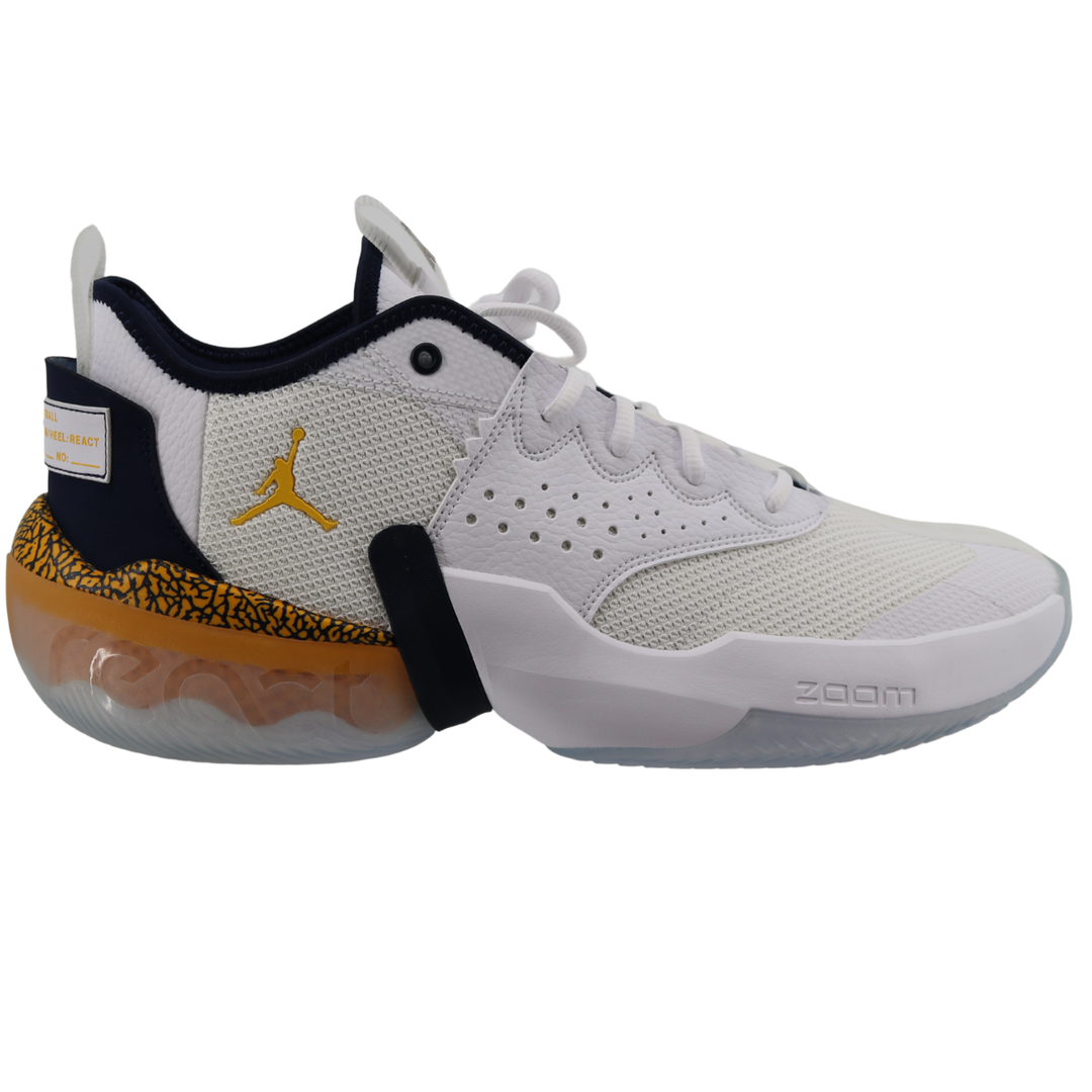 Nike Air Jordan React Elevation Low Michigan Wolverines White