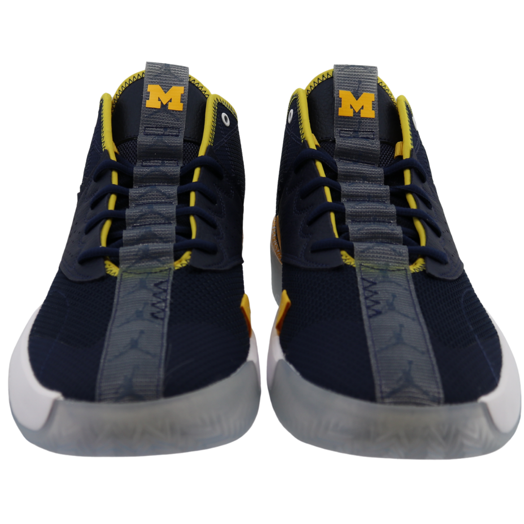 Nike Air Jordan React Elevation Michigan Wolverines Home Navy