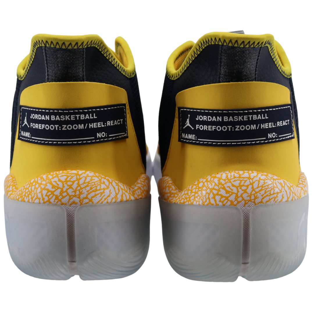 Nike Air Jordan React Elevation Michigan Wolverines Home Navy