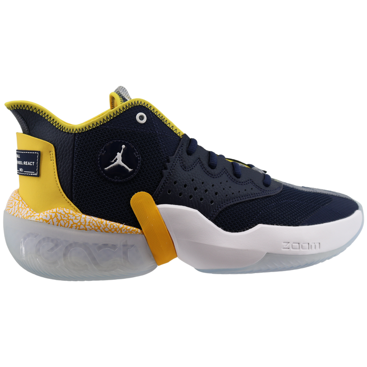 Nike Air Jordan React Elevation Michigan Wolverines Home Navy
