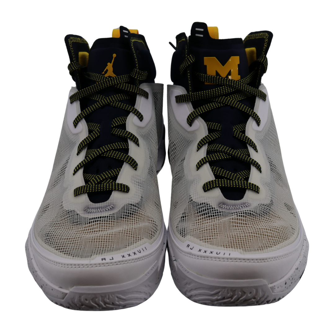 Nike Air Jordan XXXVII Michigan Wolverines P White